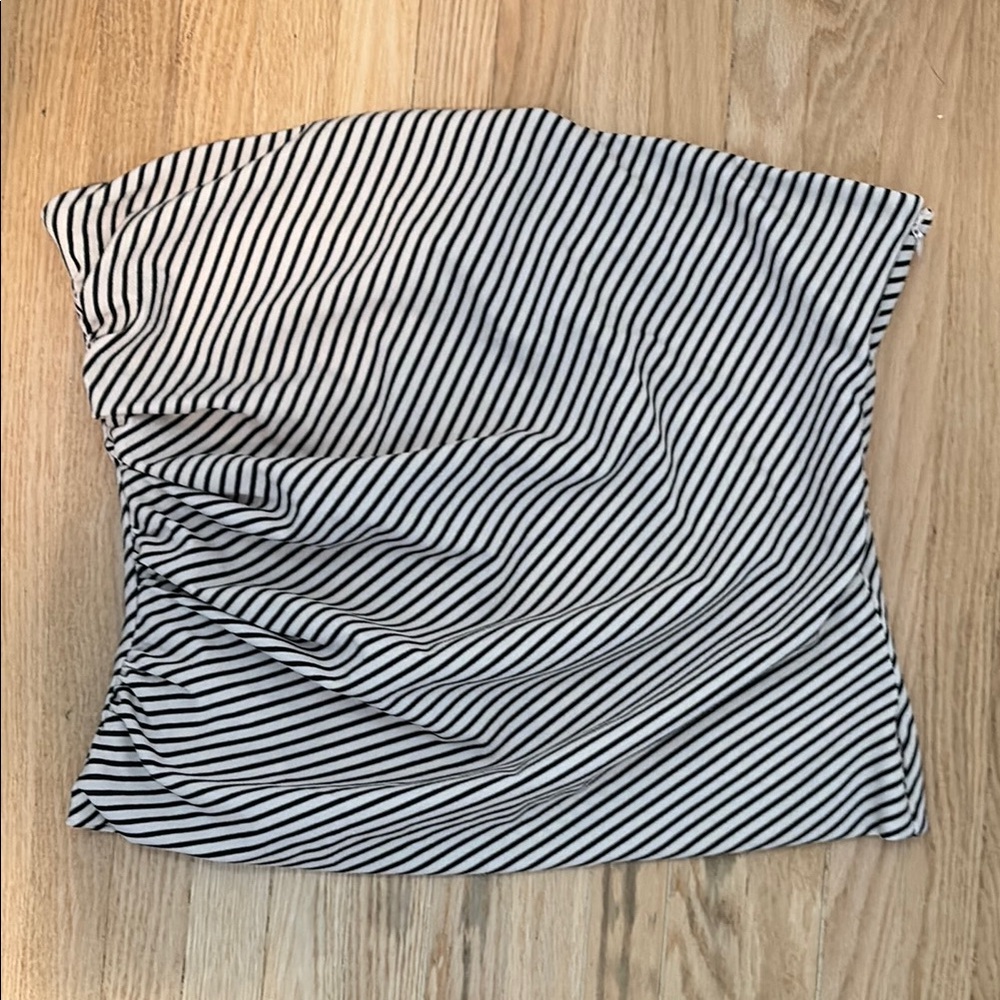 H&M striped tube top